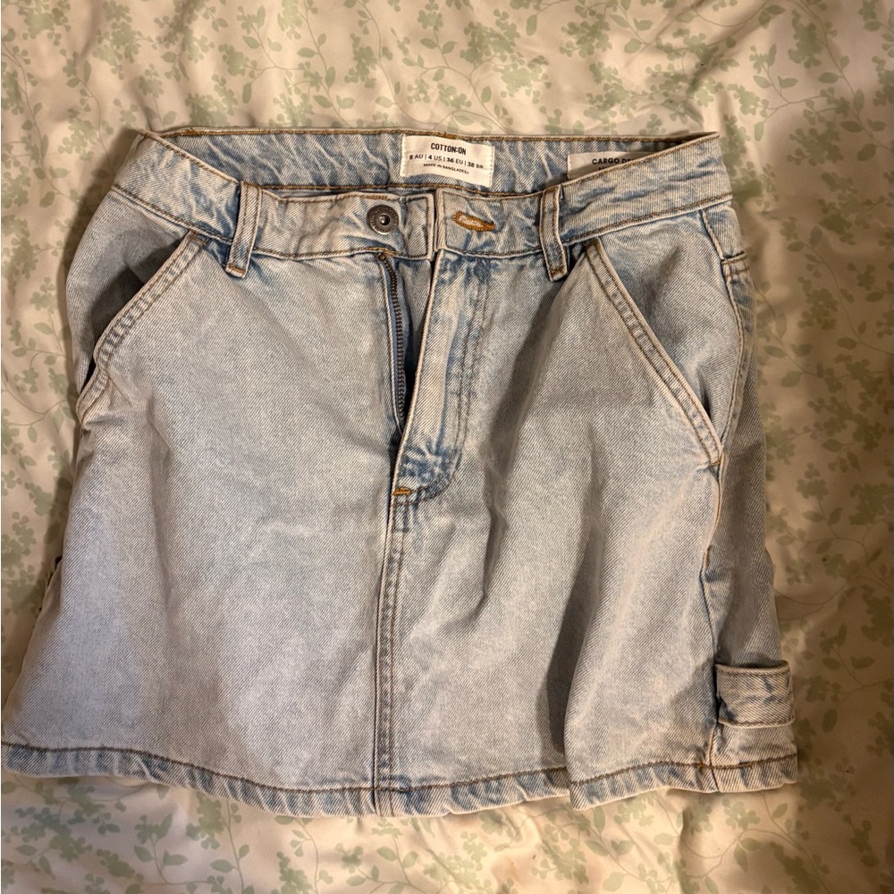 Cotton On Light Blue Women's Denim Overalls